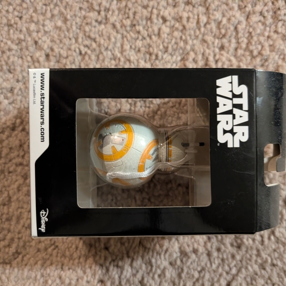 Hallmark Star Wars BB-8 Ornament - White and Orange - Picture 2 of 2